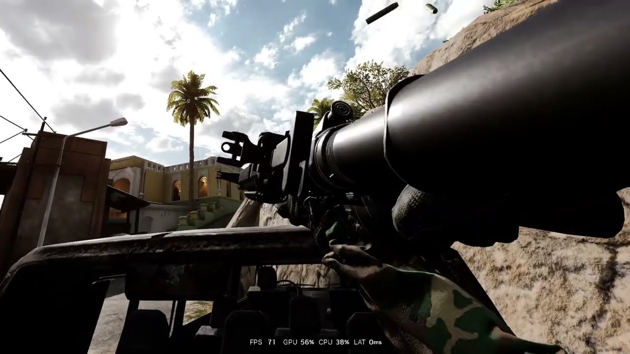 Insurgency: Sandstorm in VR + Solo maxspawn bot fights medium 2k, UEVR 2025 owns harder than most