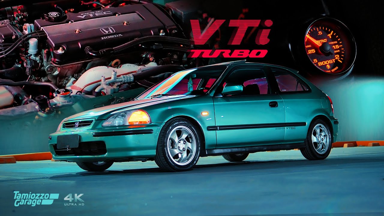 CIVIC VTI TURBO 300 CV - EK B16 1.6 16V | 4K