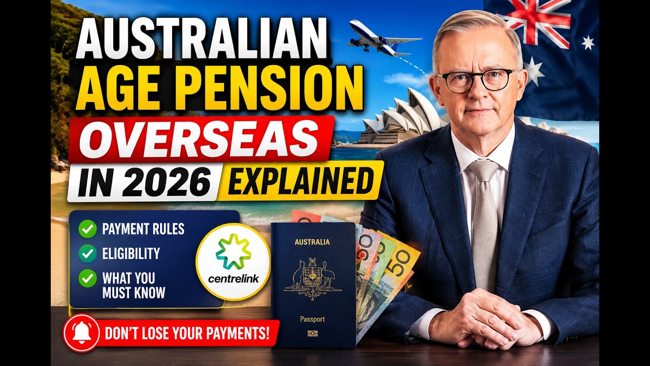 Receiving the Australian Age Pension While Living Overseas in 2026 Explained