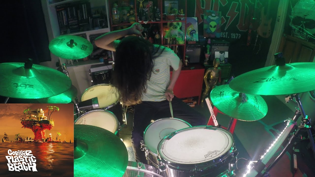 Gorillaz - Rhinestone Eyes (Drum Cover)