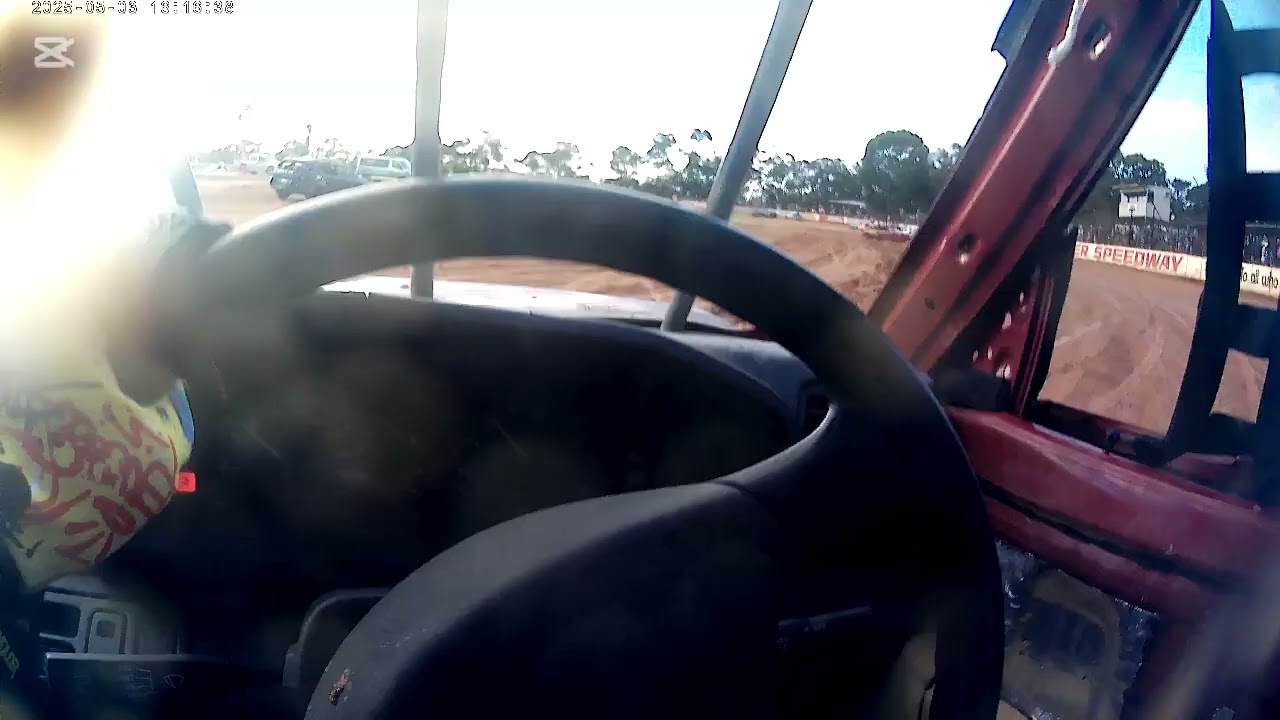 Mt Barker Speedway 2025 demolition derby
