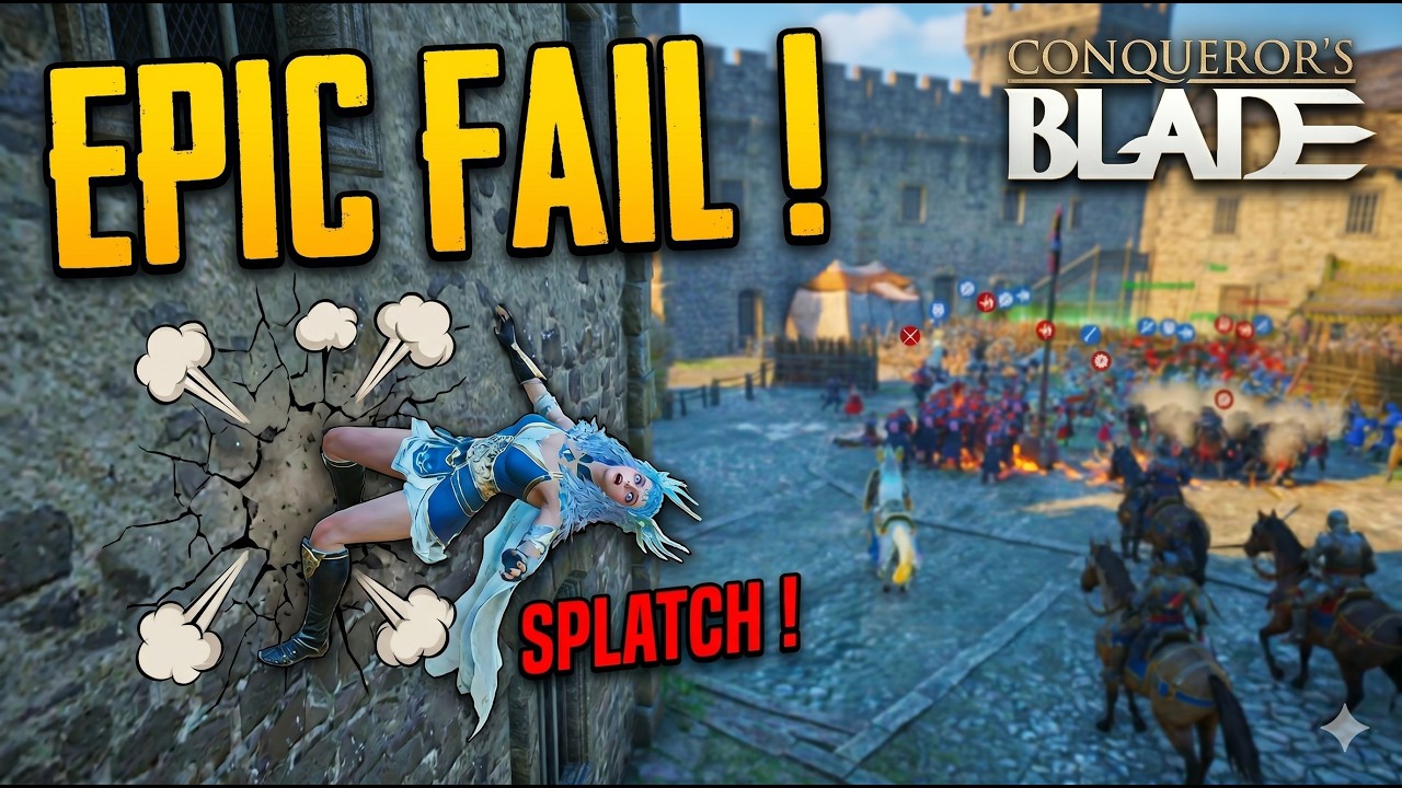 OneMoreSiegeOnConquerorsBlade #4 - Crazy Bugs, Fails & Insane Moments