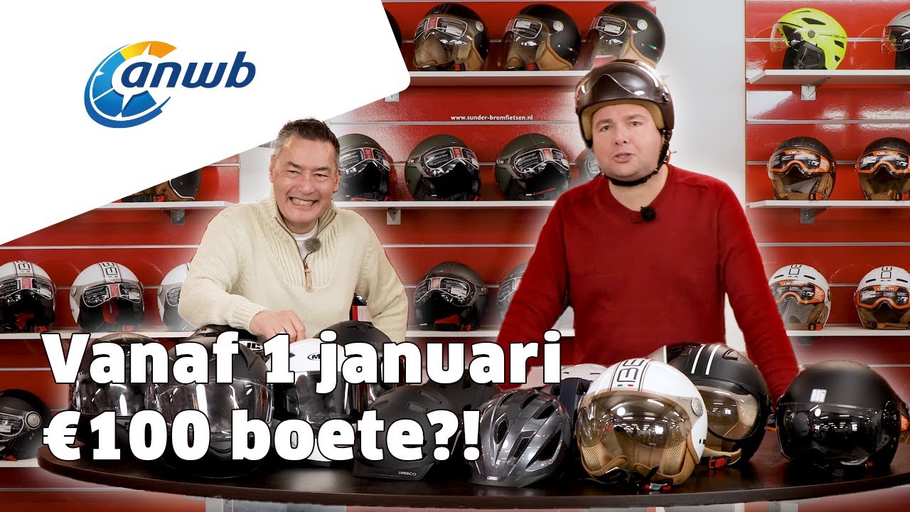 Helmplicht? ANWB test snorfiets helmen