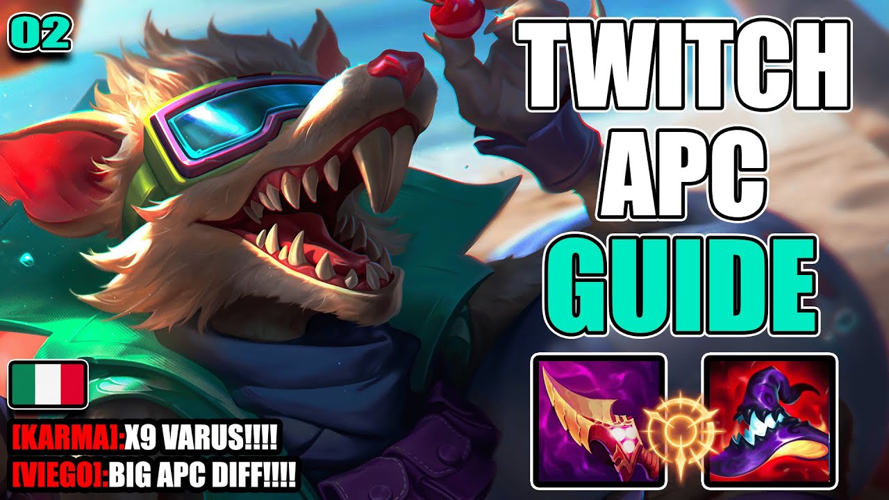 TWITCH ADC SPIEGATO BENE 🔥 | Guida Completa ITA su Macro e Micro, League of Legends #02