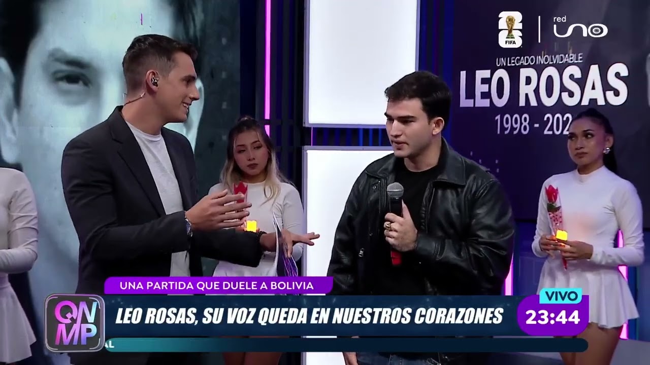 LEO ROSAS, SU VOZ QUEDA EN NUESTROS CORAZONES