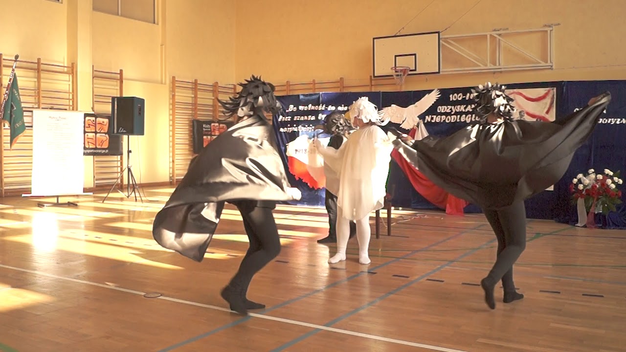 Biały Orzeł wzbić się nie może... - Zespół Szkolno-Przedszkolny w Łącznej