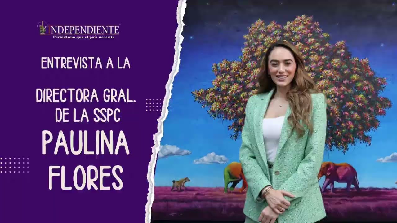 Mujeres que protegen la ciudad | Entrevista con Paulina Flores Dir. General de la SSPC