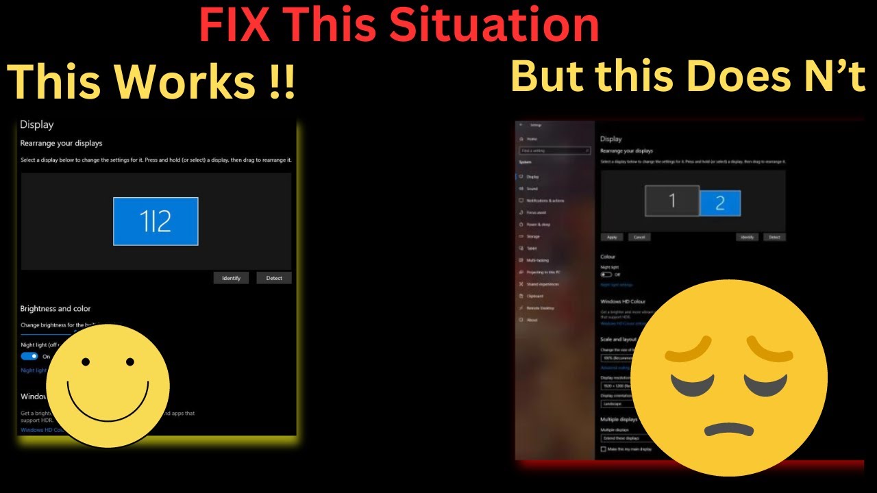 Fix Display Duplicate But Not Extended on Windws 11/10 | Techify Geek