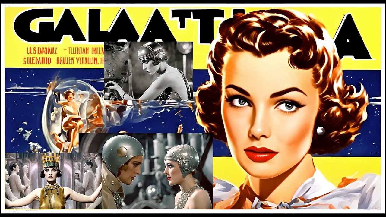 GALATEA - 1930 Retro Pulp Science Fiction Film, Music, AI, Fashion, Experiments in Styles and Mood