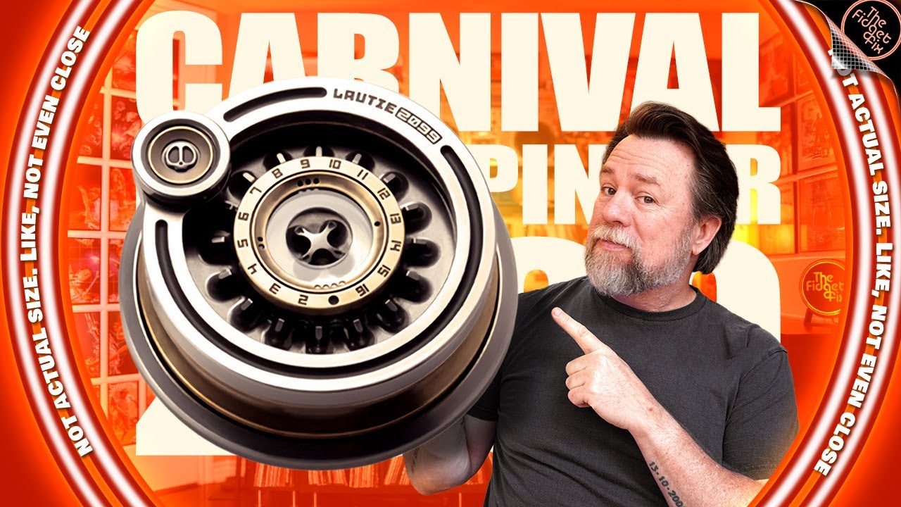 LAUTIE Carnival-Mega Spinner серии 2099 — это отличная игрушка для рабочего стола, но она подойде...