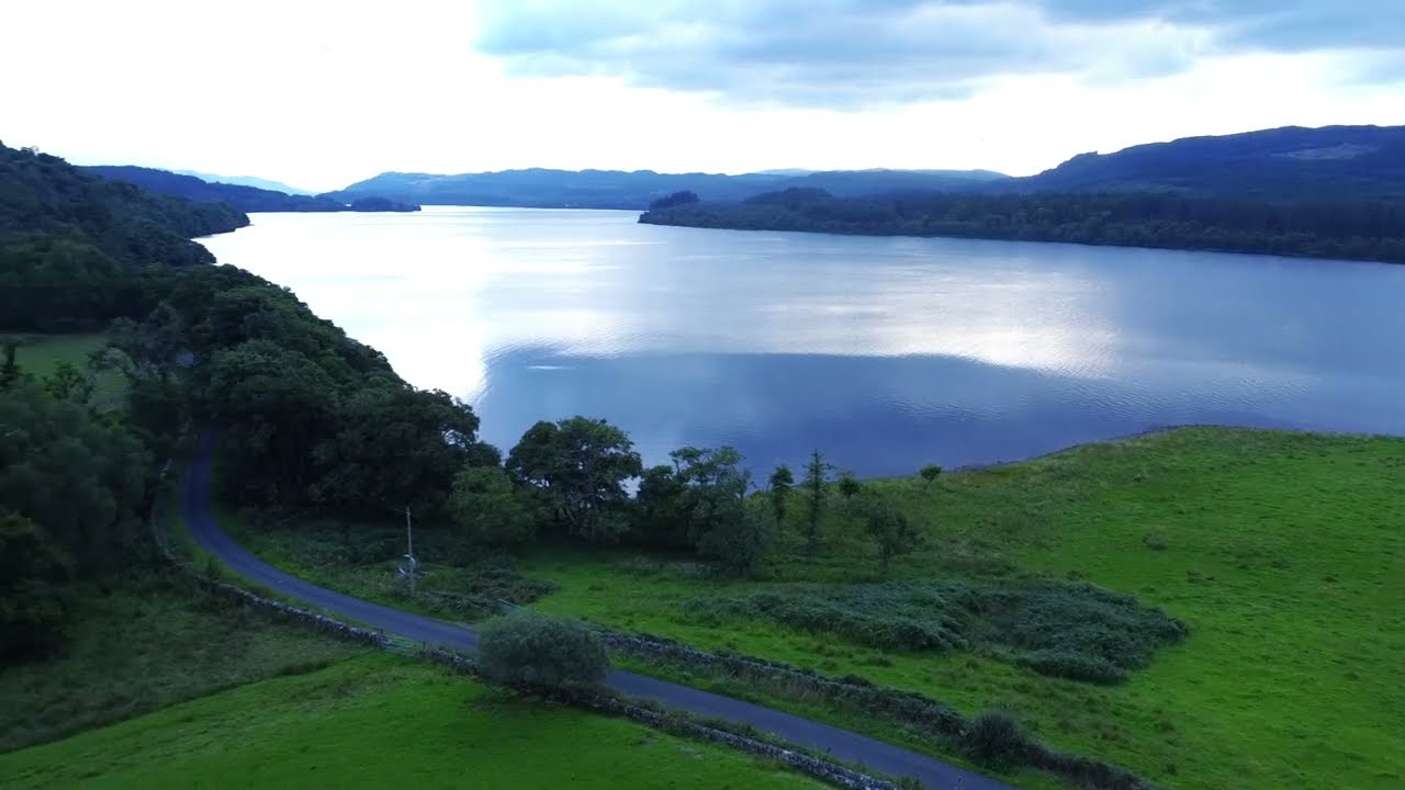 Flying over Dalmally- Scotland