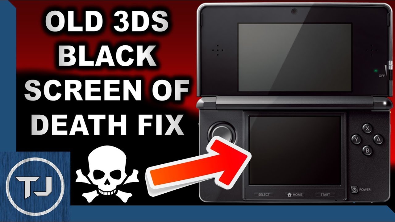 OLD 3DS Black Screen Of Death! (Simple FIX) 2018!