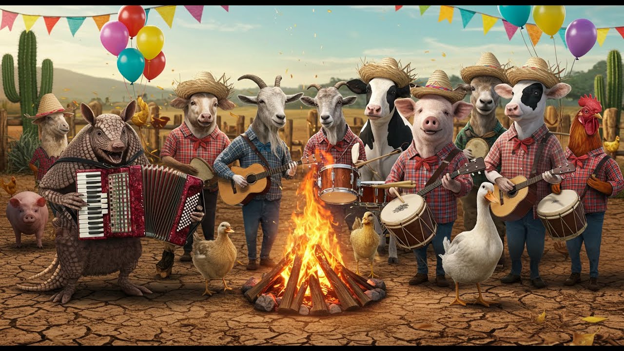 OS ANIMAIS MAIS DOIDOS DA FESTA JUNINA! 😂🎶 | Voc&ecirc; NUNCA VIU ISSO!