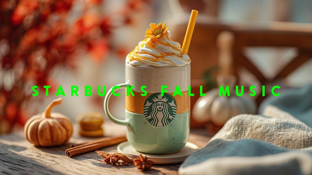 Starbucks Fall Music 🎃🍂 Chill Coffee Jazz for Autumn Ambiance