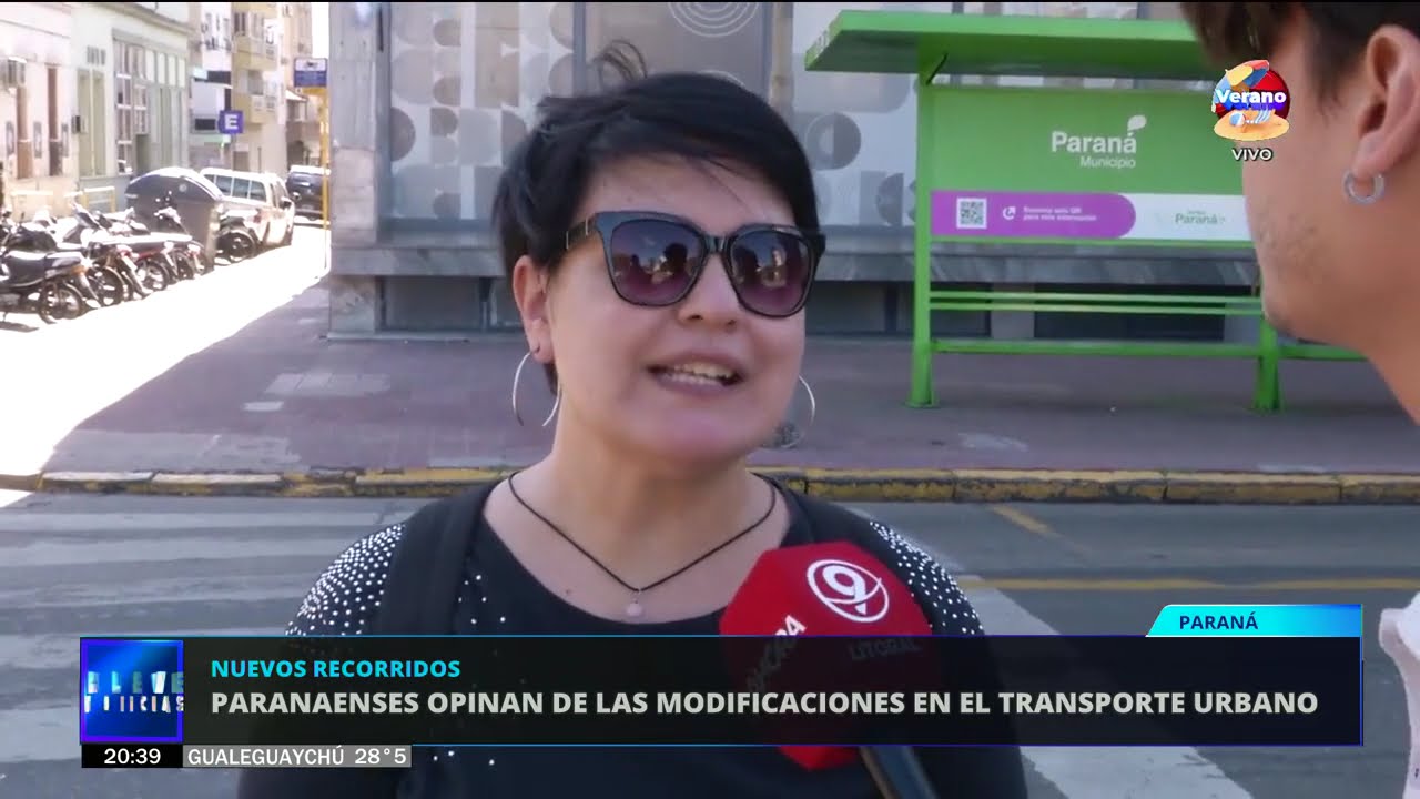 Habrá cambios en los recorridos de distintas líneas de transporte urbano