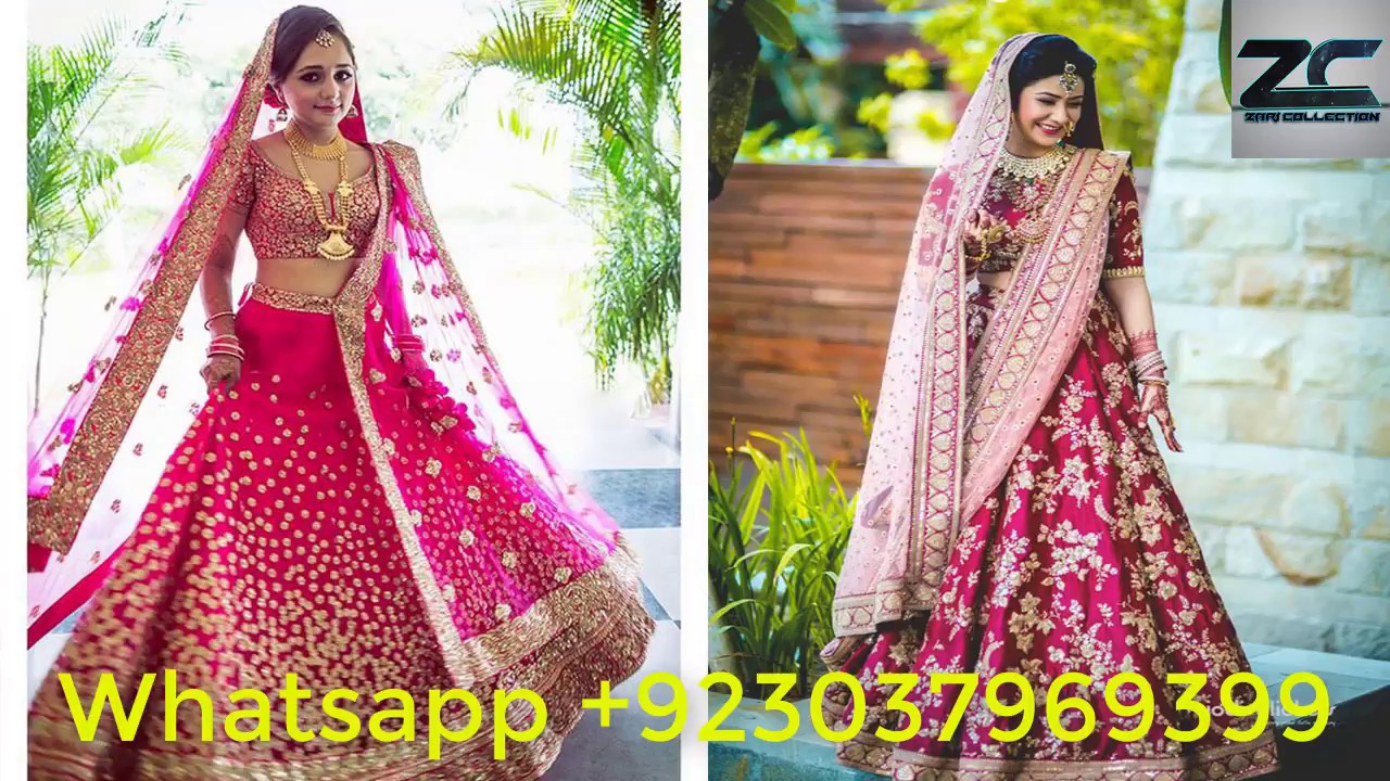 Latest Beautiful Walima Bridal Dresses Collection 2018. ✅WhatsApp us +923037969399