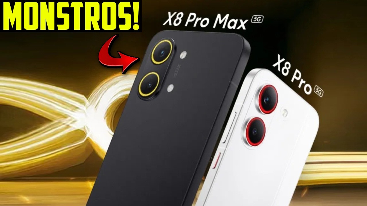 POCO X8 PRO MAX: O MONSTRO QUE VAI HUMILHAR OS TOP DE LINHA 🔥