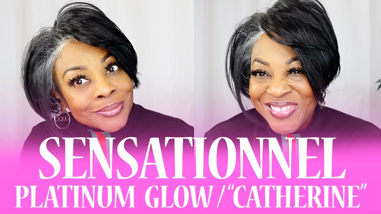 Потрясающий парик Sensational Bare Lace Platinum Glow Glueless 13x6 с кружевной передней частью -...