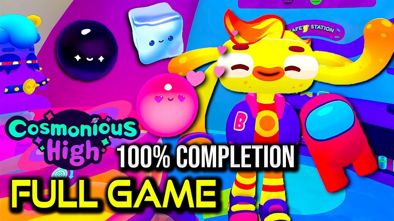 Cosmonious High | Full Game Walkthrough | 100% Completion | No Commentary