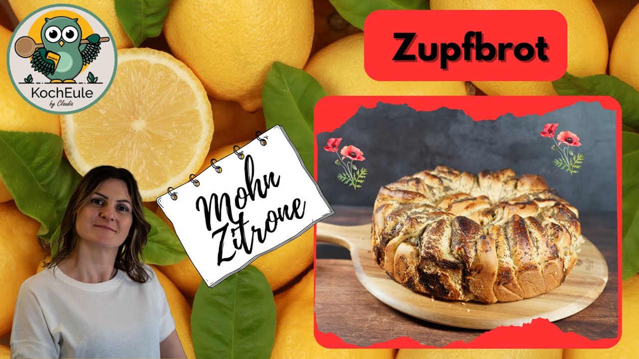 Ich liebe dieses high protein ZUPFBROT | Mohn-Zitrone | vollwertig gut ❤️ KoRo X KochEule