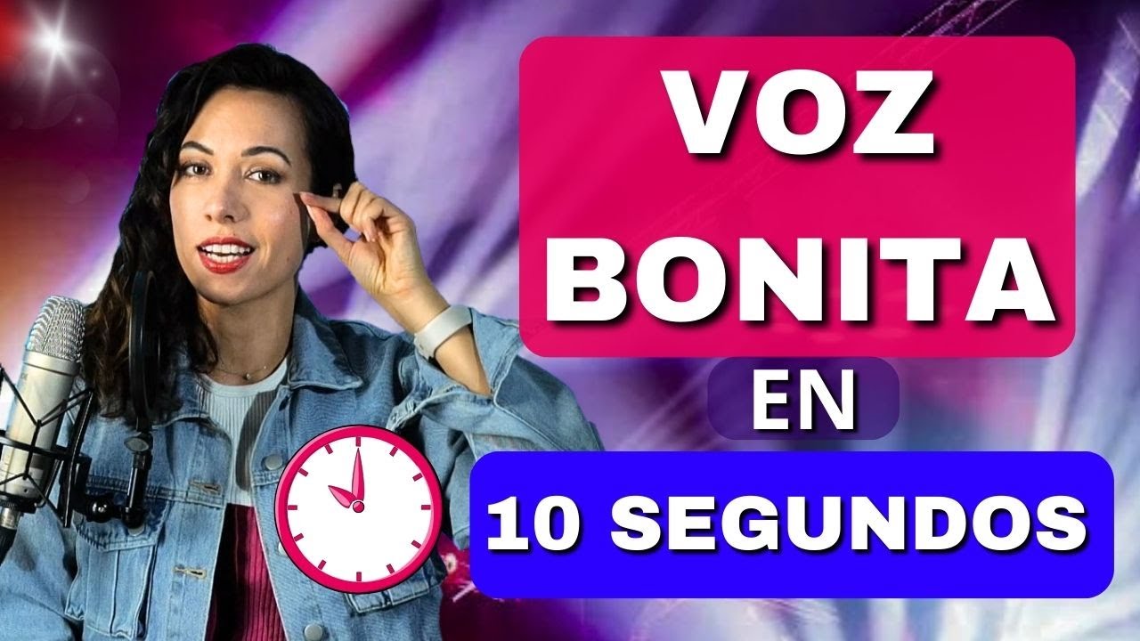 CÓMO TENER UNA VOZ BONITA EN 10 SEGUNDOS ✅ Natalia Bliss. Curso de CANTO desde cero GRATIS