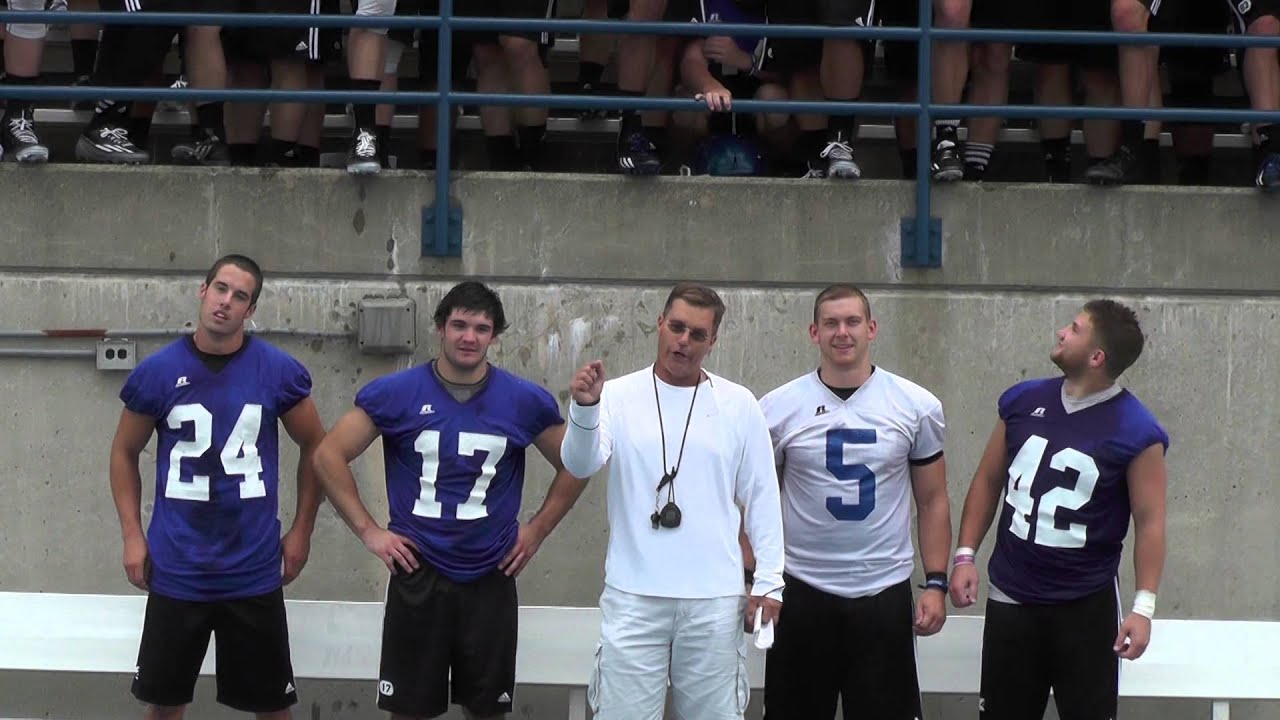 Hillsdale College Football's ALS Ice Water Challenge
