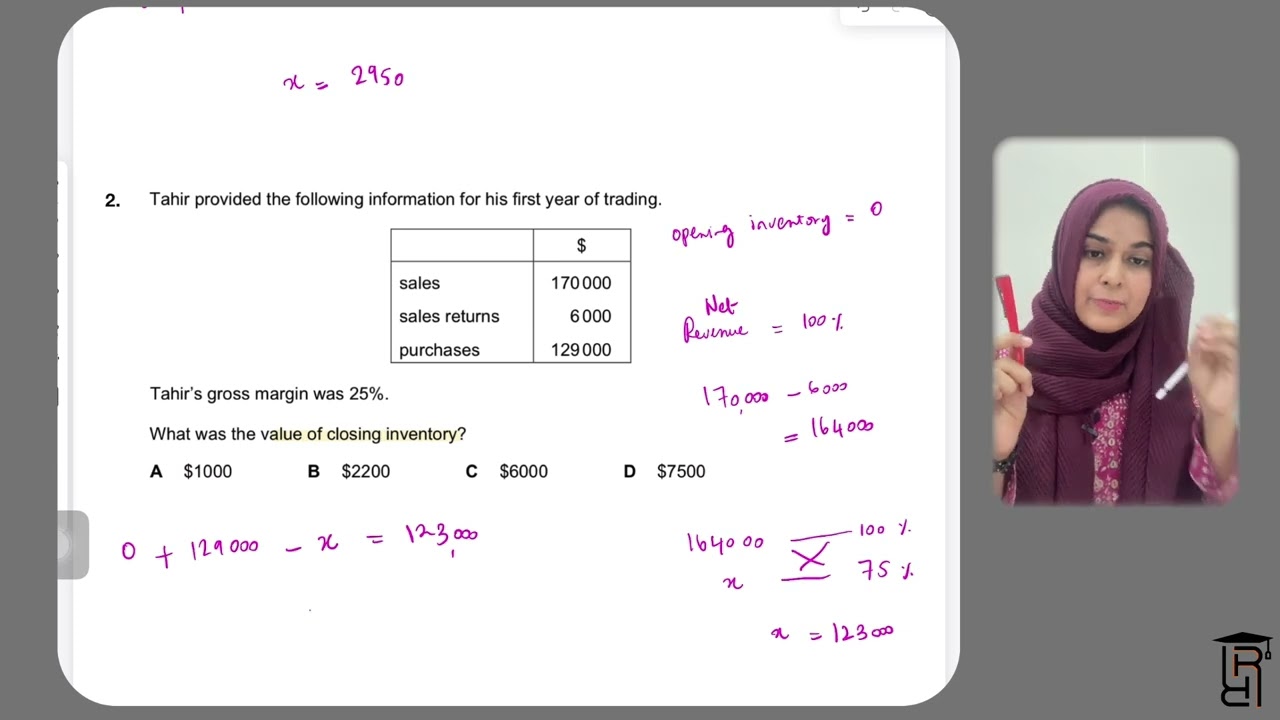 Mark up and Margin MCQ questions.