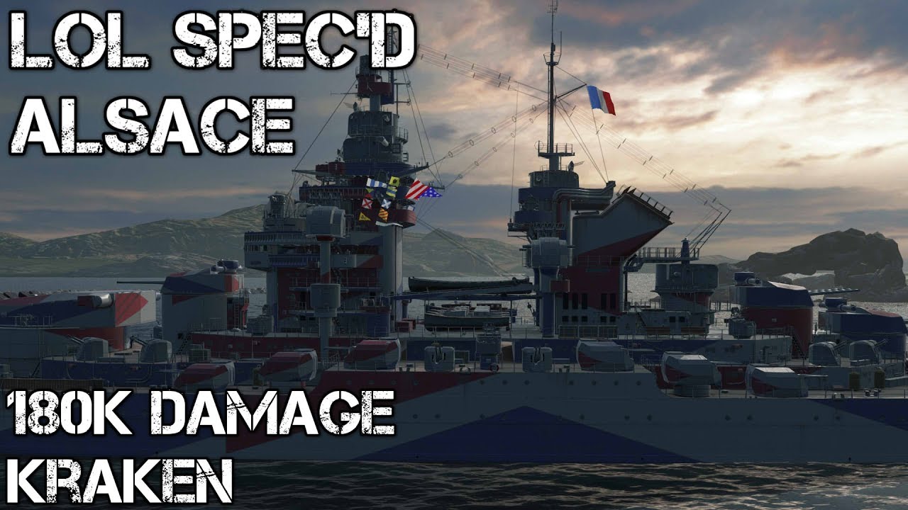 World of Warships - LOL Spec'd - Alsace