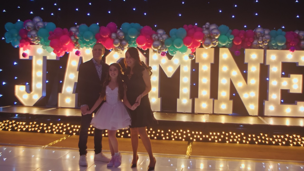 Bat Mitzvah Teaser: Jasmine's Celebration | Short Highlight Video