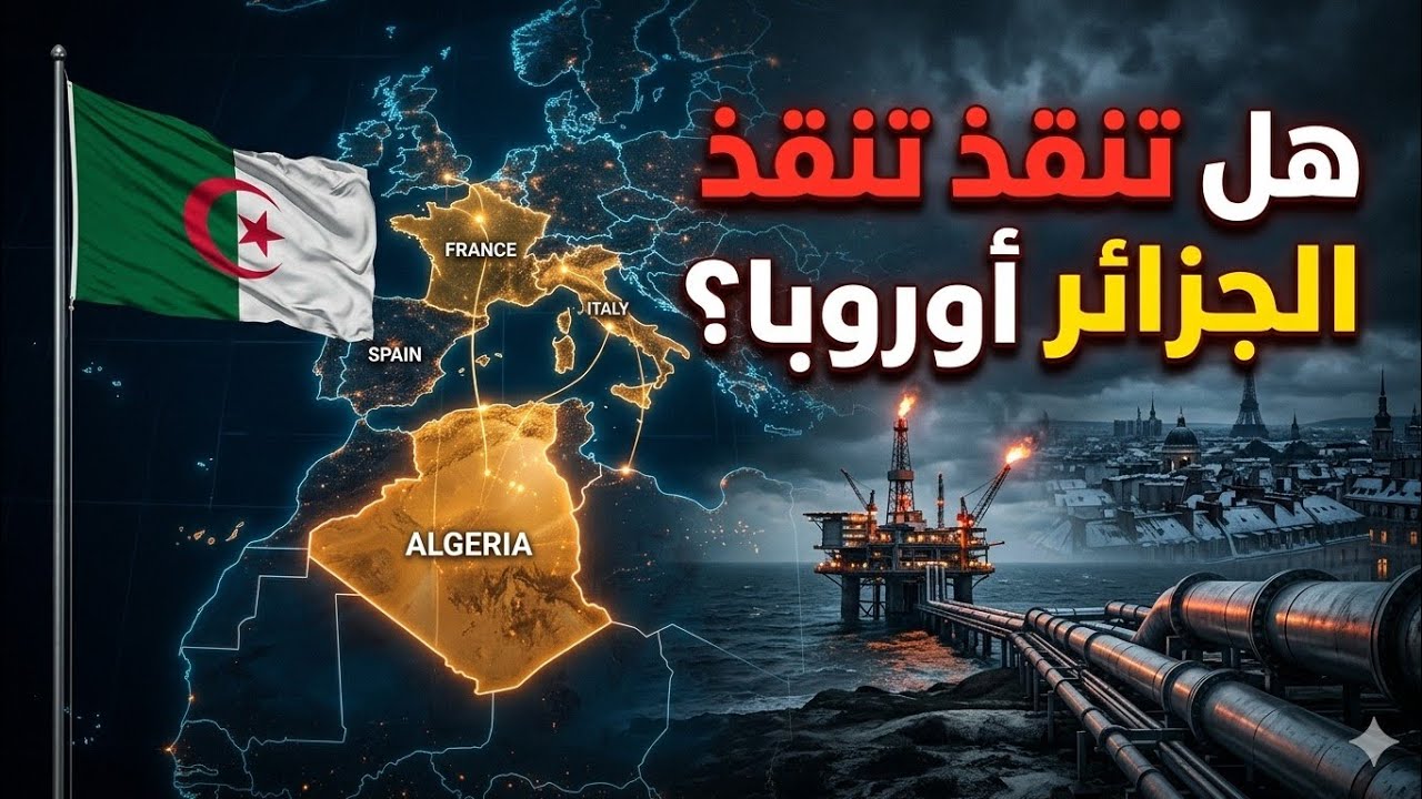 أزمة الطاقة 2026: هل تنقذ الجزائر أوروبا من الشتاء المظلم؟