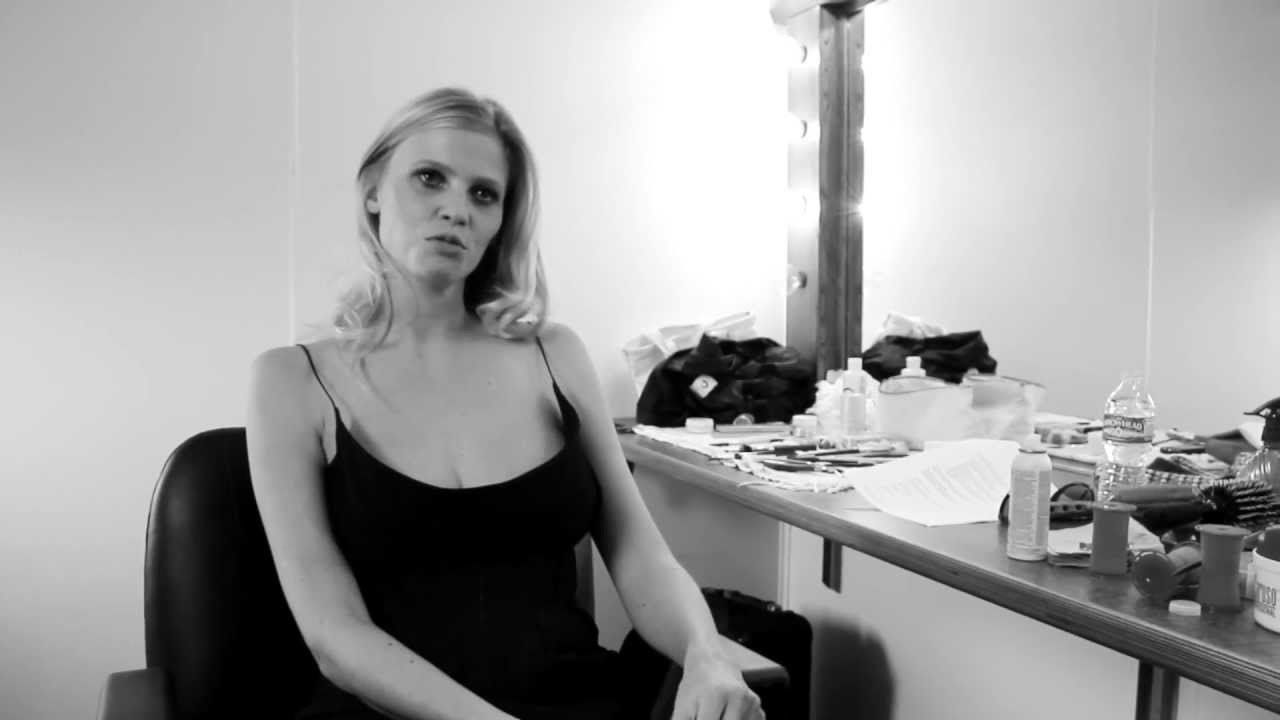 Interview mit Lara Stone Mercedes-Benz Fashion Week Berlin Autumn/Winter 2012