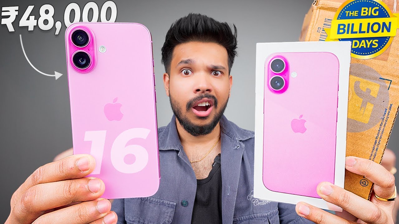 ₹48K BBD iPhone 16 Unboxing - Yeh Kya Hogya !!