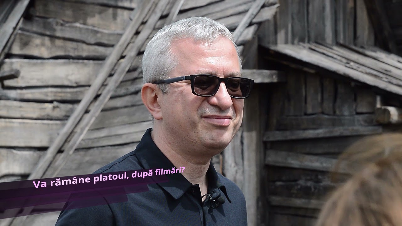 Pe platou la cel mai de amploare serial filmat in Romania - Andrei Boncea