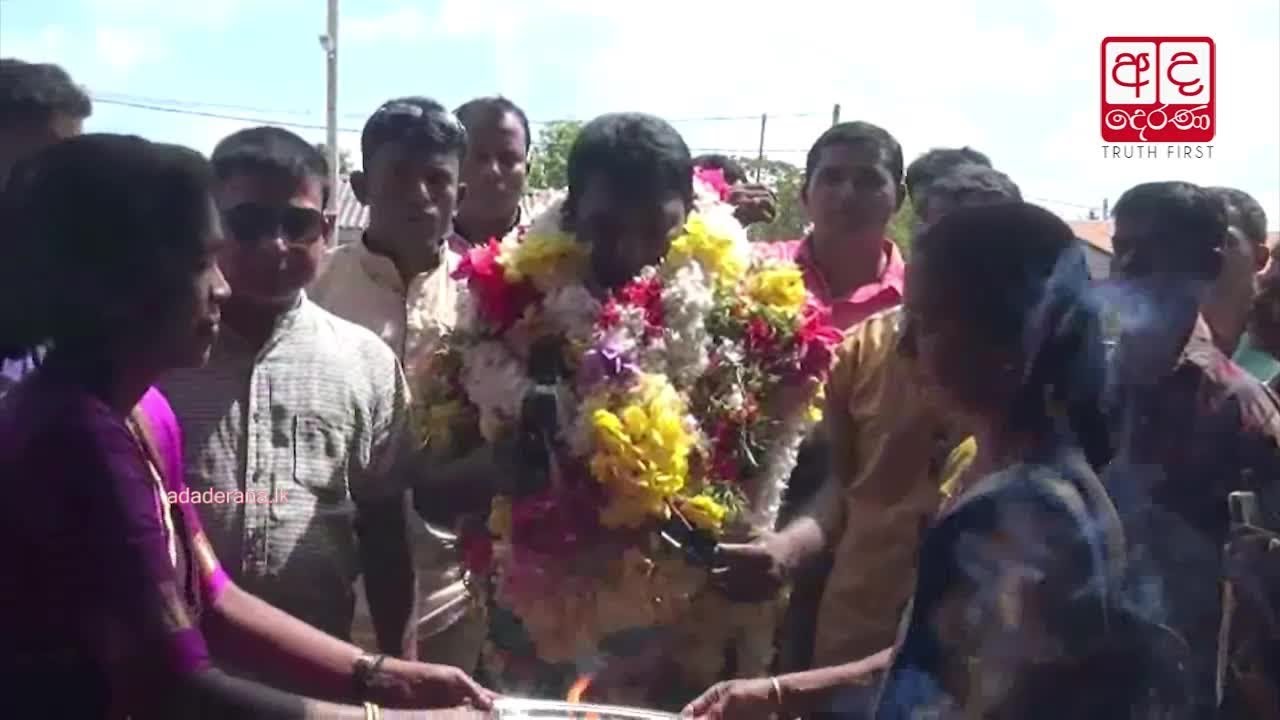 Transferred Col. Rathnapriya Bandu receives emotional farewell by former LTTE cadres