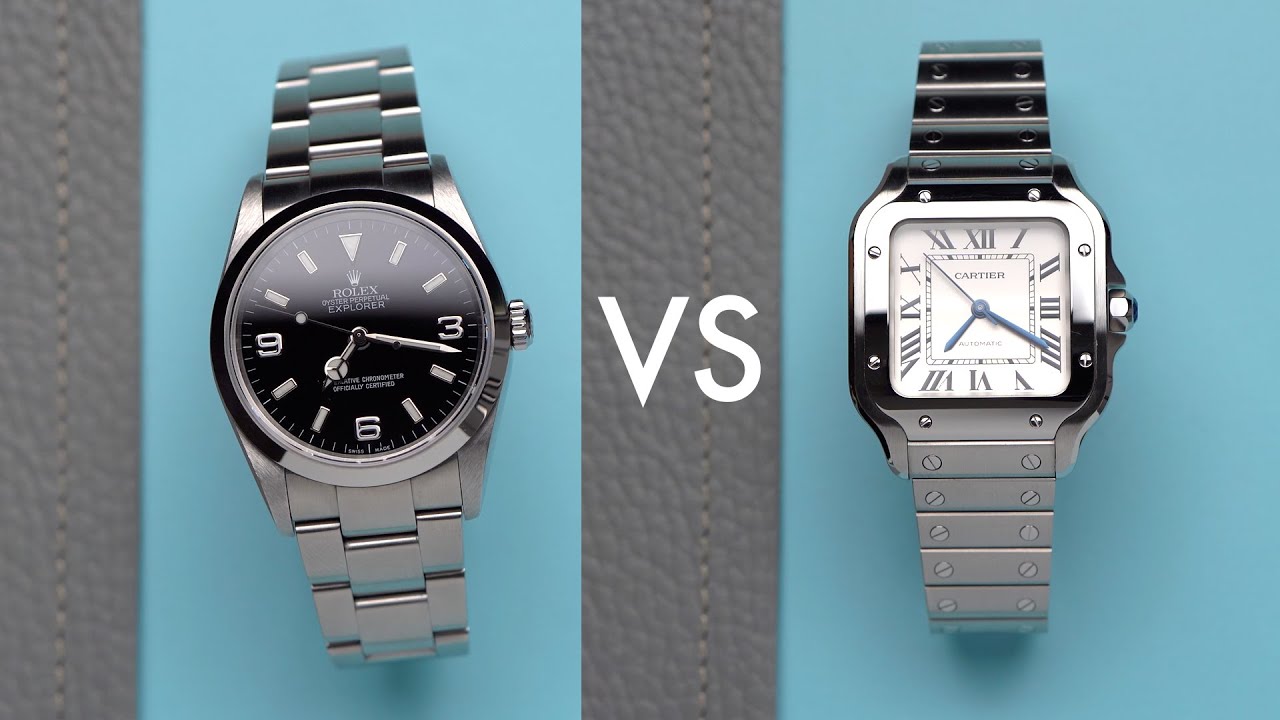 Rolex Explorer vs Cartier Santos - Which one? Or both?