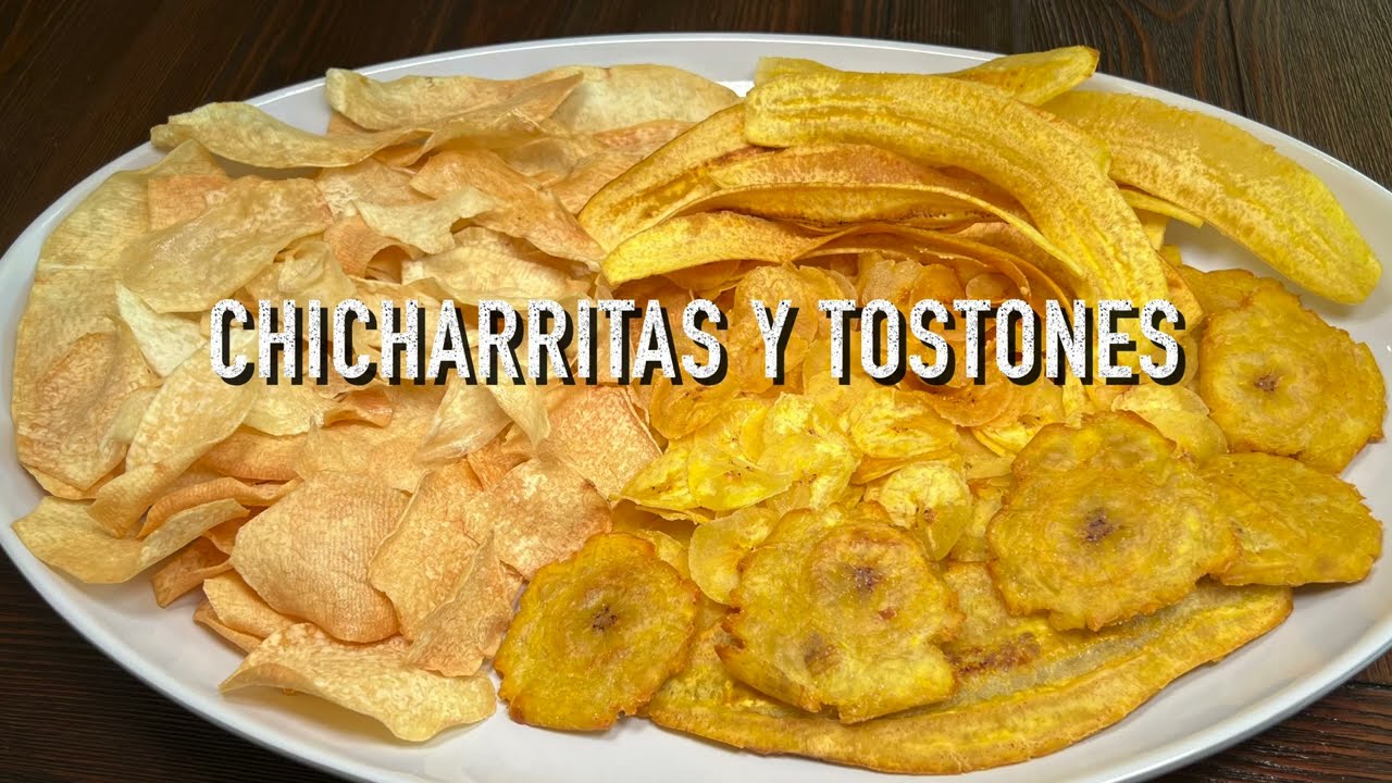 Chicharritas y Tostones | Cocina Con Fujita