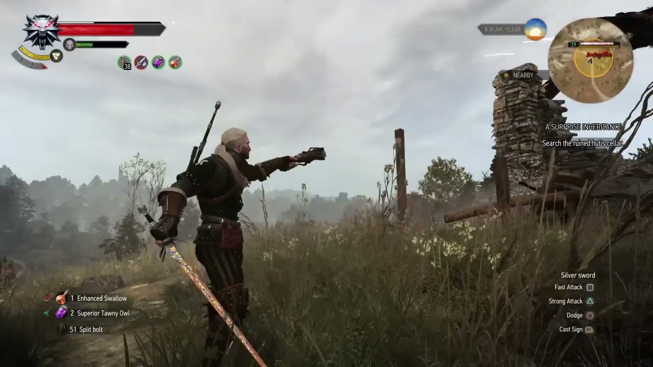 WITCHER 3 - HEARTS OF STONE - NEXT GEN - A SURPRISE INHERITANCE - QUEST 9