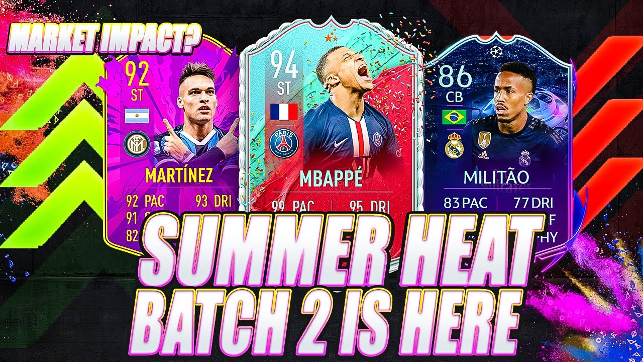BATCH 2 FIRST DAY CRAZY MARKET MOVEMENTS! FIFA 20 SUMMER HEAT MARKET WATCH