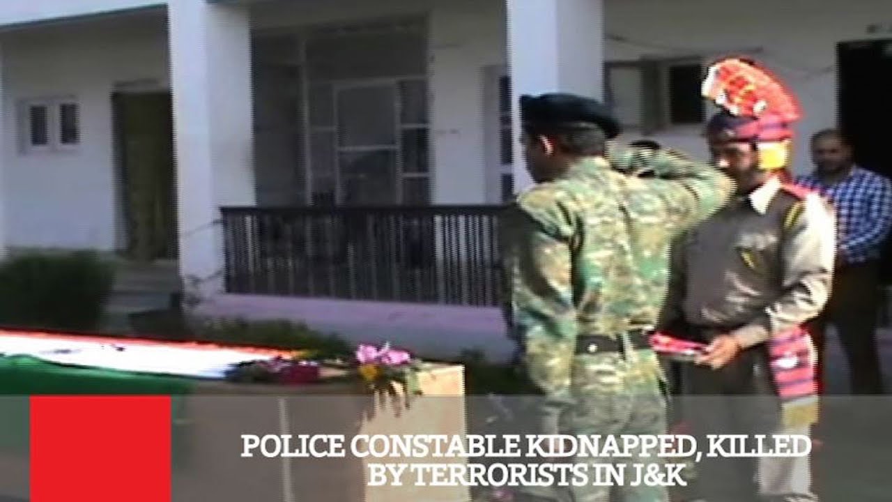 Police Constable Kidnapped, Killed By Terrorists In J&K