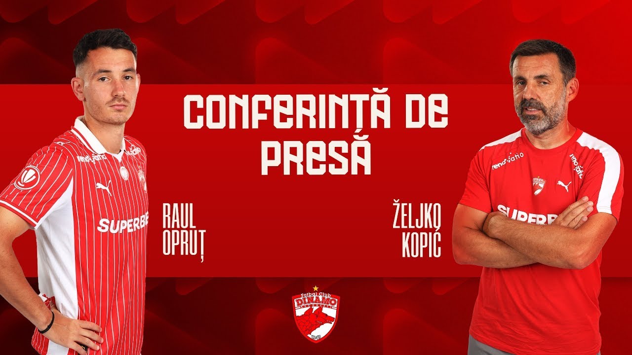 Conferință de presă - Dinamo vs. Craiova