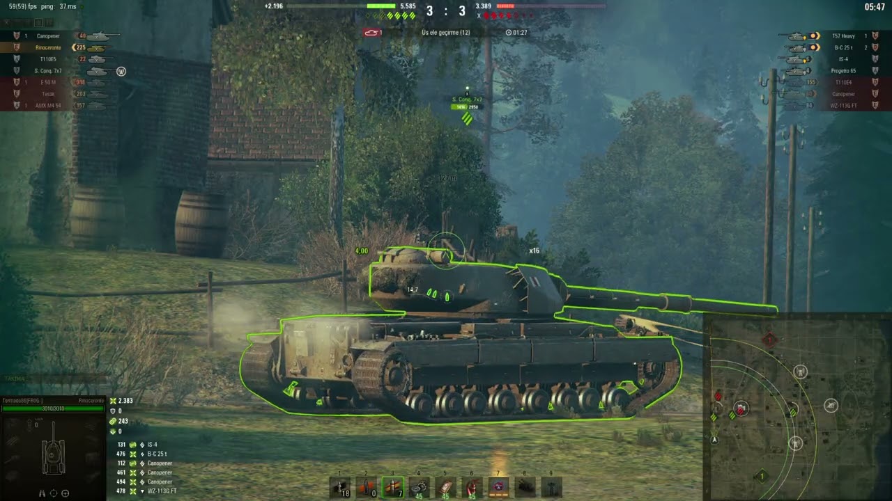 Good TR Game 2026 WoT 2026 4 X KILL RINOCERONTE Keskin Nişancı