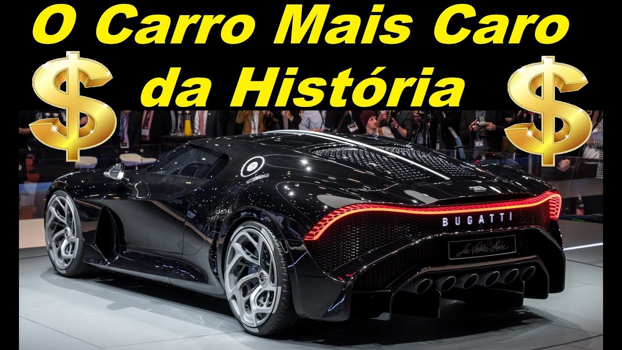 O Carro Mais Caro da História - Bugatti La Voiture Noire