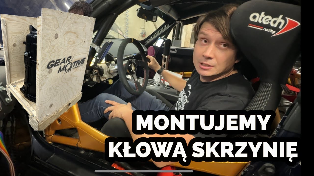 Kłowa skrzynia bieg&oacute;w GEARMOTIVE z BMW do MX5 | radzio FLAT OUT
