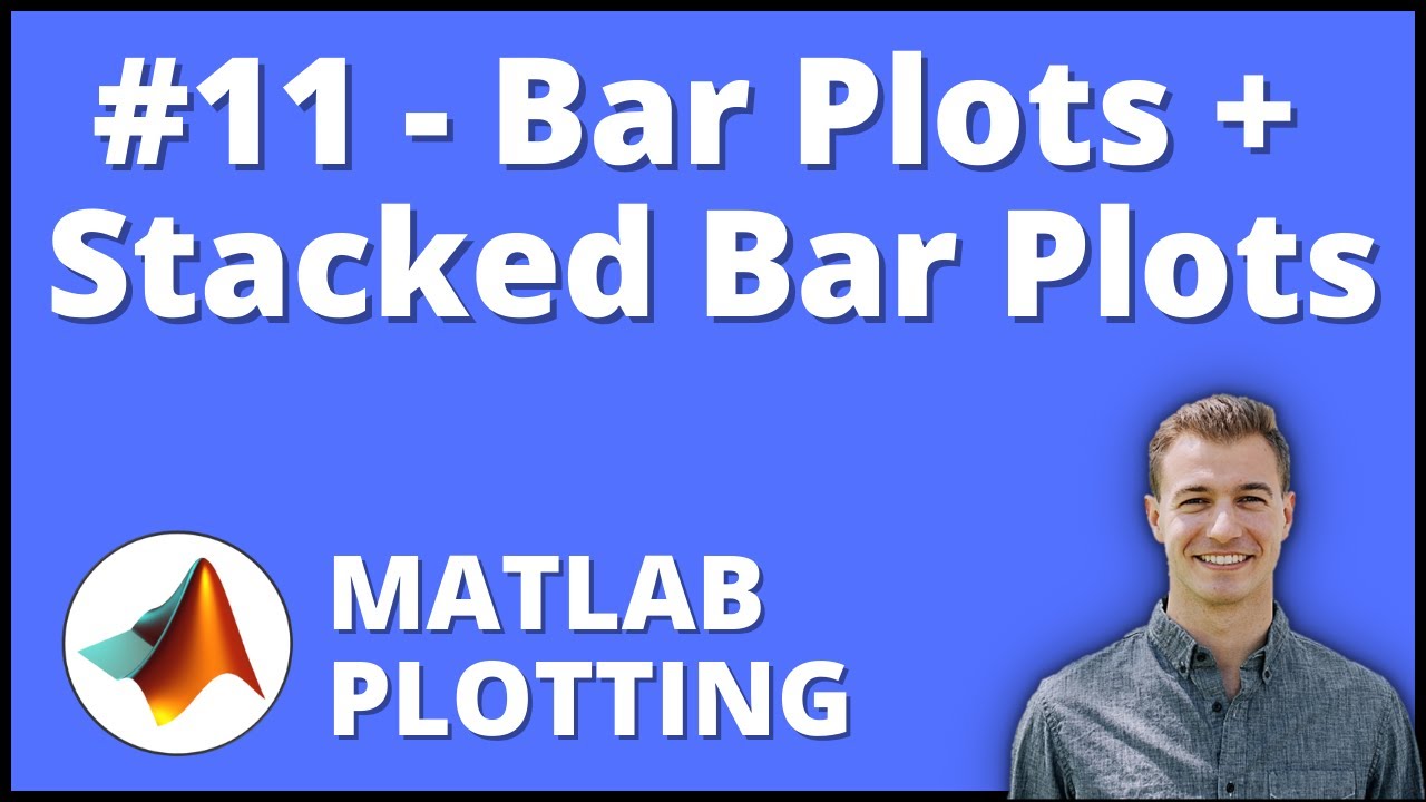 How to Make a Bar Plot and Stacked Bar Plot in MATLAB | MATLAB Plotting Series