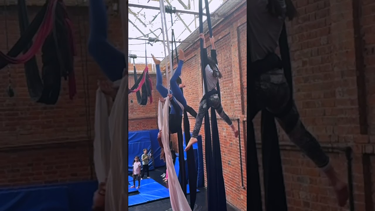 &iexcl;SI TE GUSTA LA DANZA AEREA, VE ESTE VIDEO! 🤩 #telas #shorts #dance