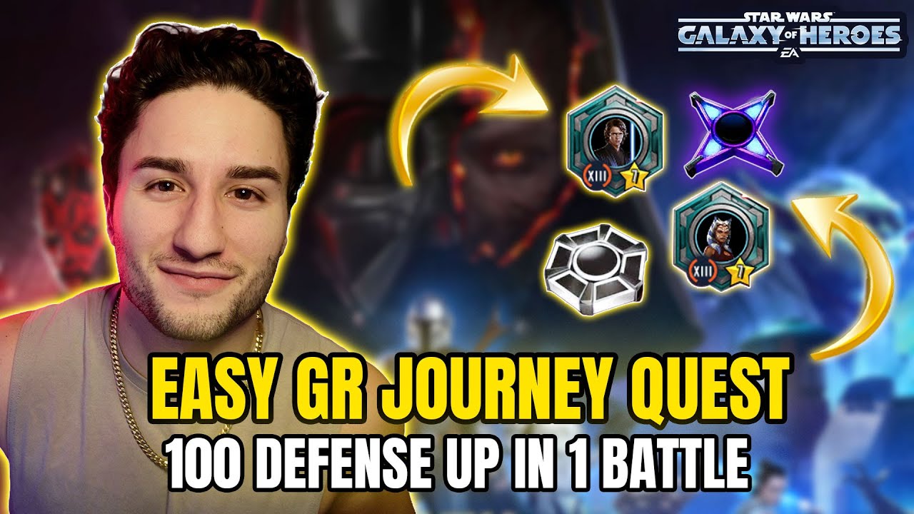 100 Defense Up in 1 Battle! New Galactic Republic Journey Quest Made Easy!