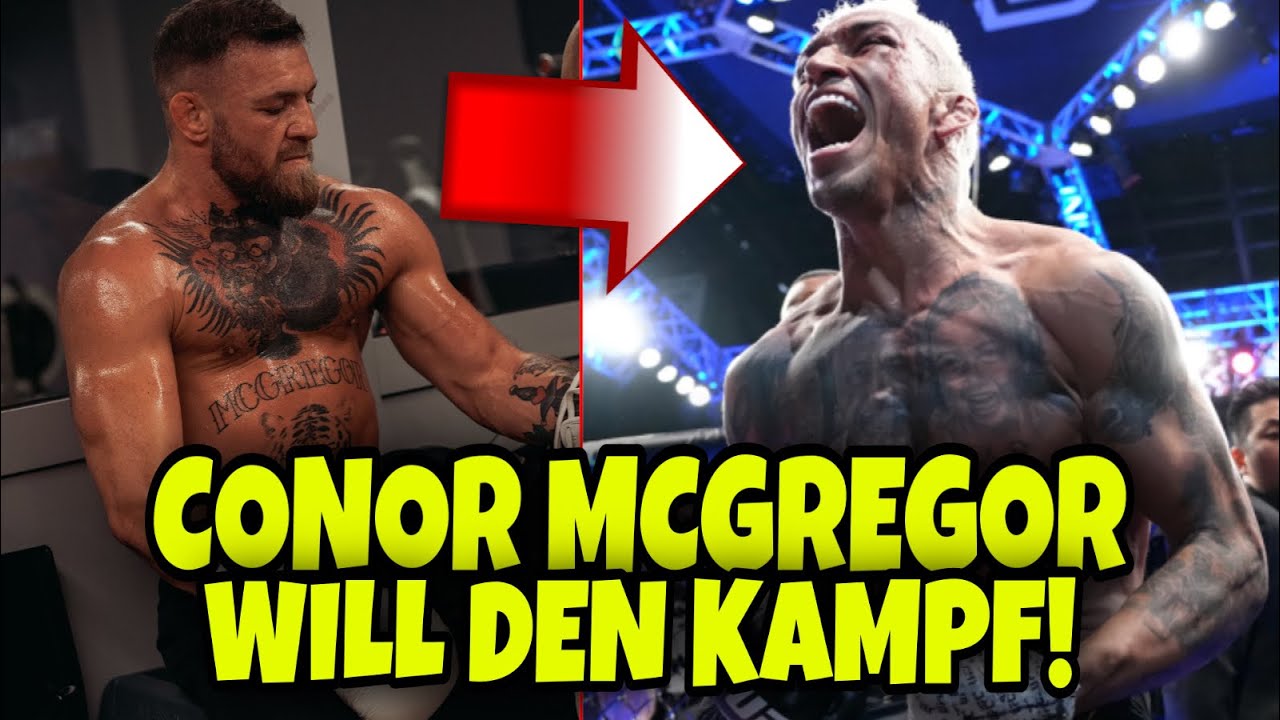 Conor Mcgregor REAGIERT auf Charles Oliveira BRUTALEN SIEG &uuml;ber Justin Gaethje!