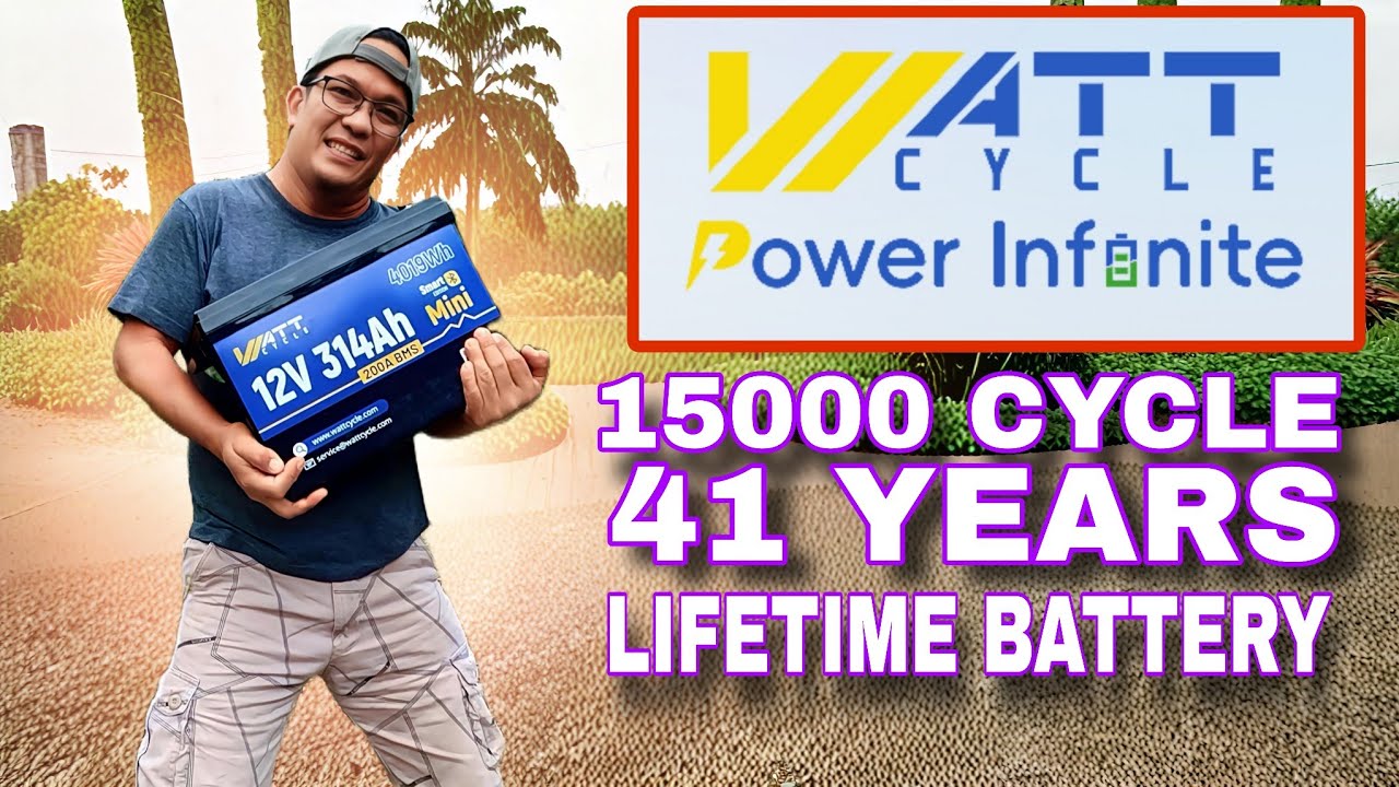 PANG LIFETIME SI WATTCYCLE 314AH 12.8V 4019WH LIFETIME BATTERY SMART MINI 