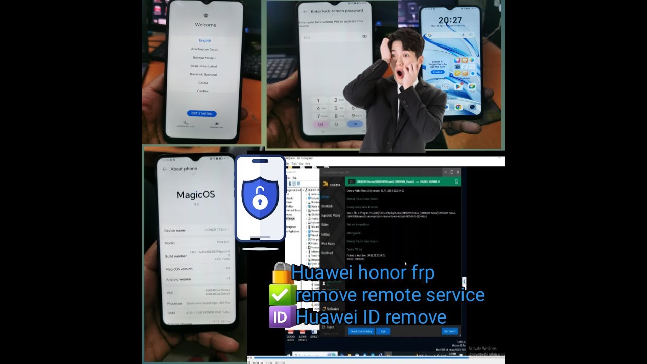 Honor 70 lite frp RBN-NX1