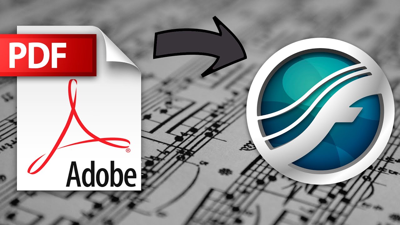 Pasar partitura PDF a Finale